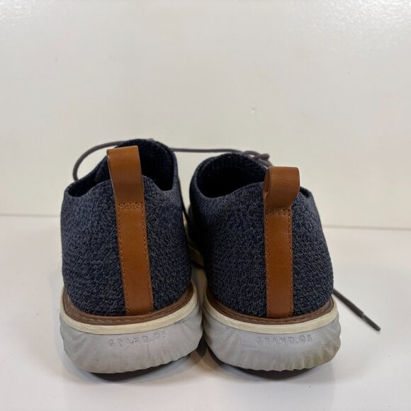 Cole Haan Original Grand Shoes Mens Size 13 Blue Stitchlite Wingtip Oxfords - Picture 4 of 7